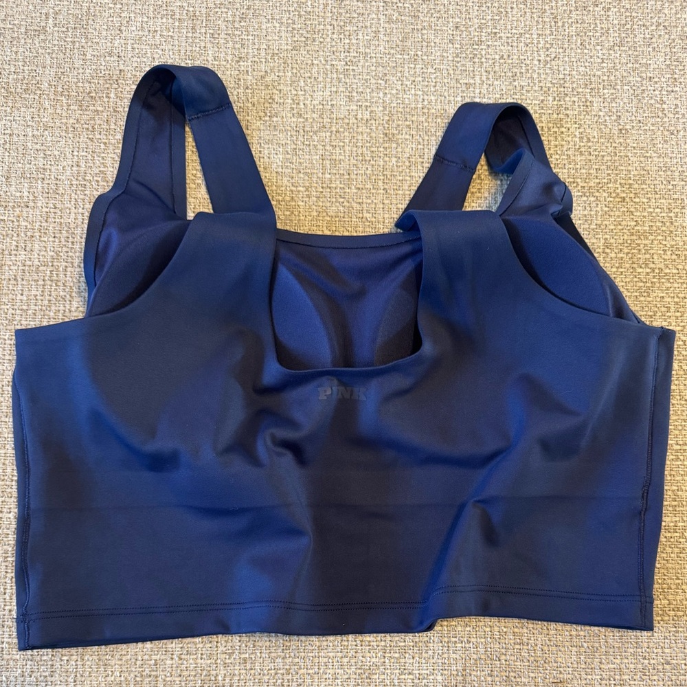 PINK Victoria's Secret Relay Longline Sports Bra - Picture 2 of 2